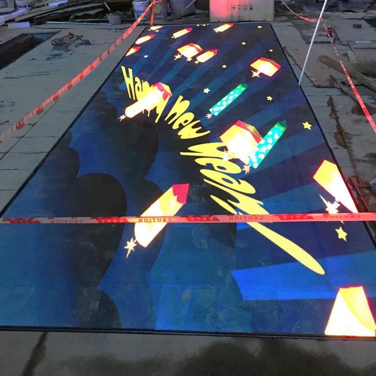 室内LED互动地砖屏